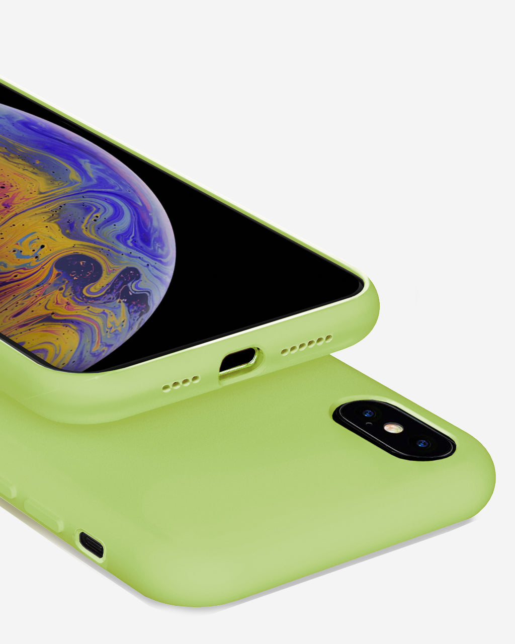 Basic Liquid Silicone Phone Case for iPhone X / XS