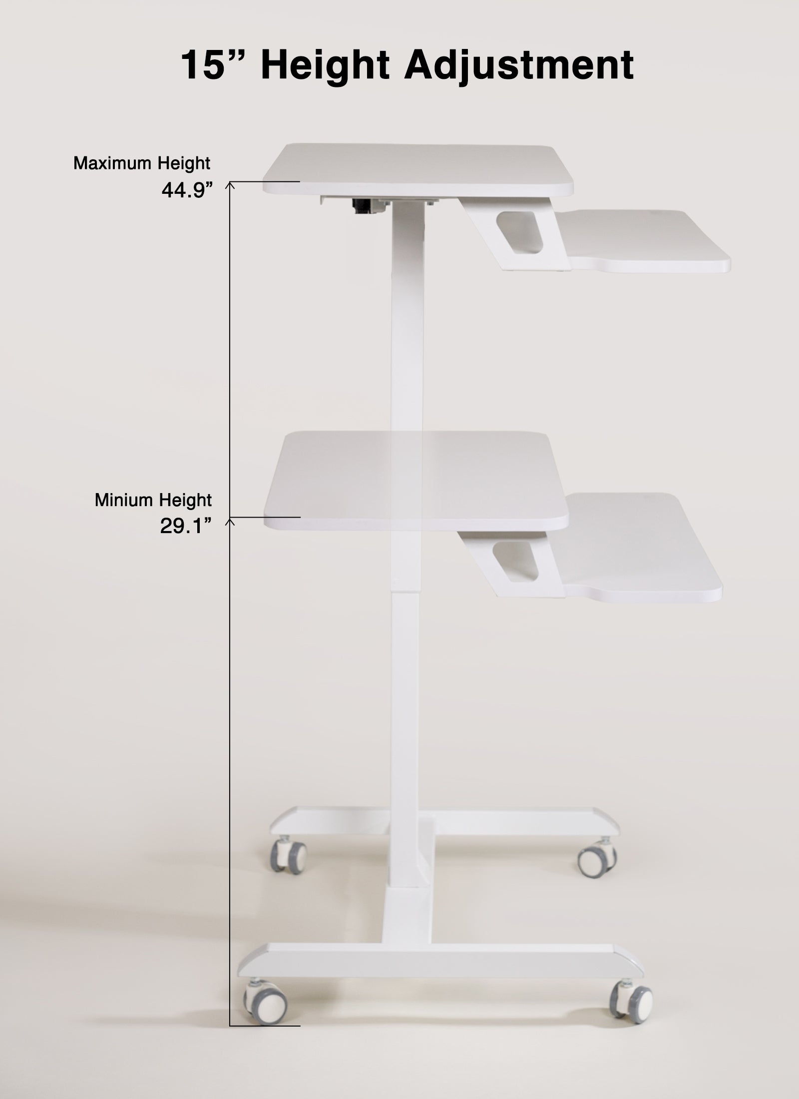 OCOMMO Standing Narrow Workstation