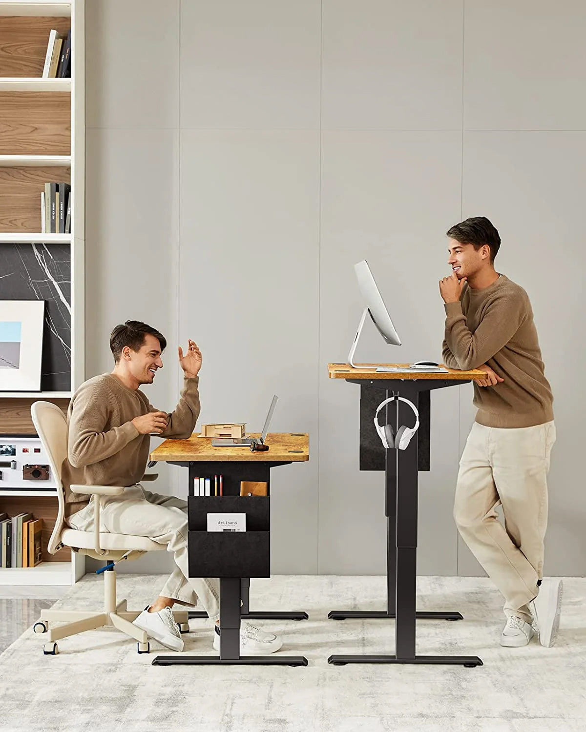 OCOMMO Standing Workstation with Drawer