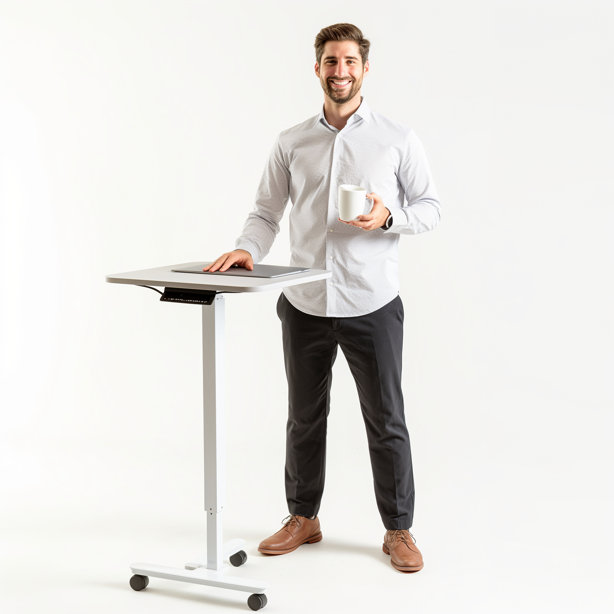 OCOMMO Standing Workstation with Drawer
