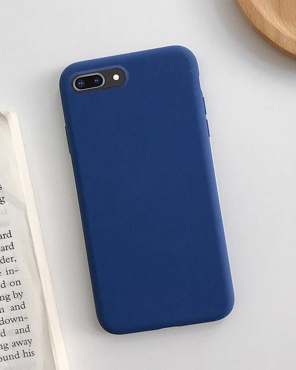 Basic Liquid Silicone Phone Case for iPhone 8 Plus