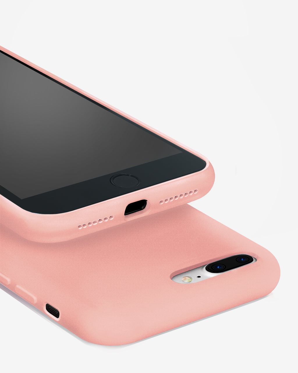 Basic Liquid Silicone Phone Case for iPhone 8 Plus