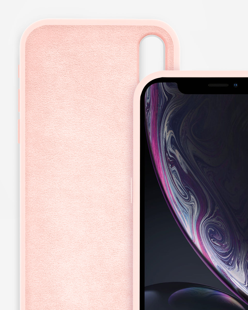 Basic Liquid Silicone Phone Case for iPhone XR