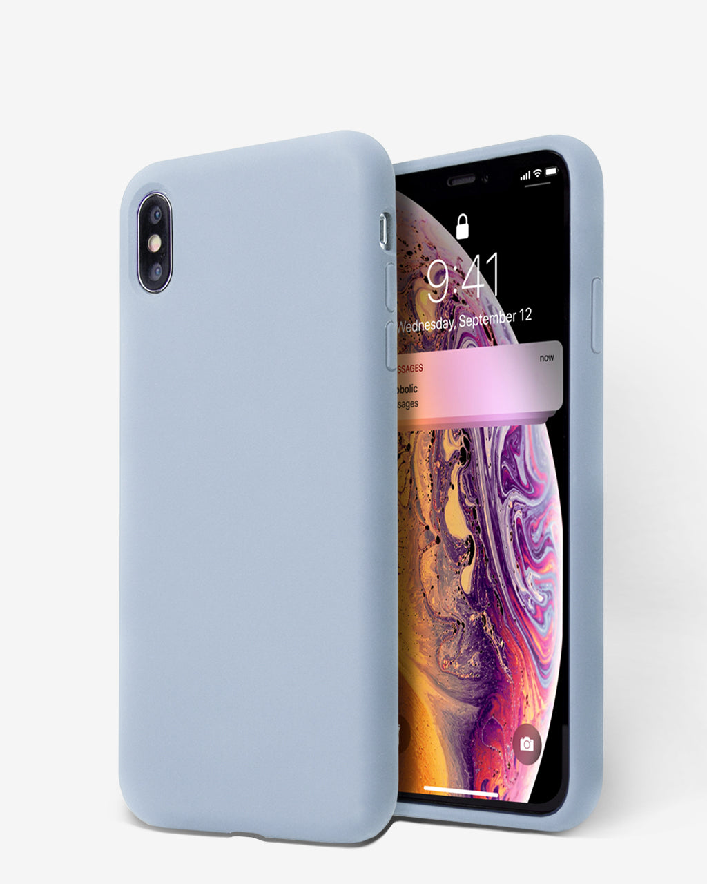 Basic Liquid Silicone Phone Case for iPhone X / XS